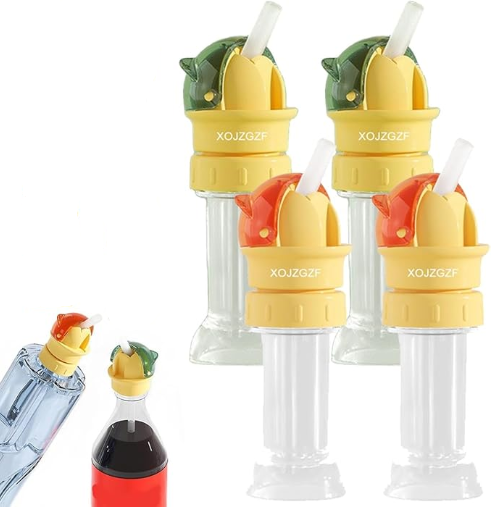 Universal Water Bottle Straw Cap: Turn ANY Bottle Into a Sippy Cup