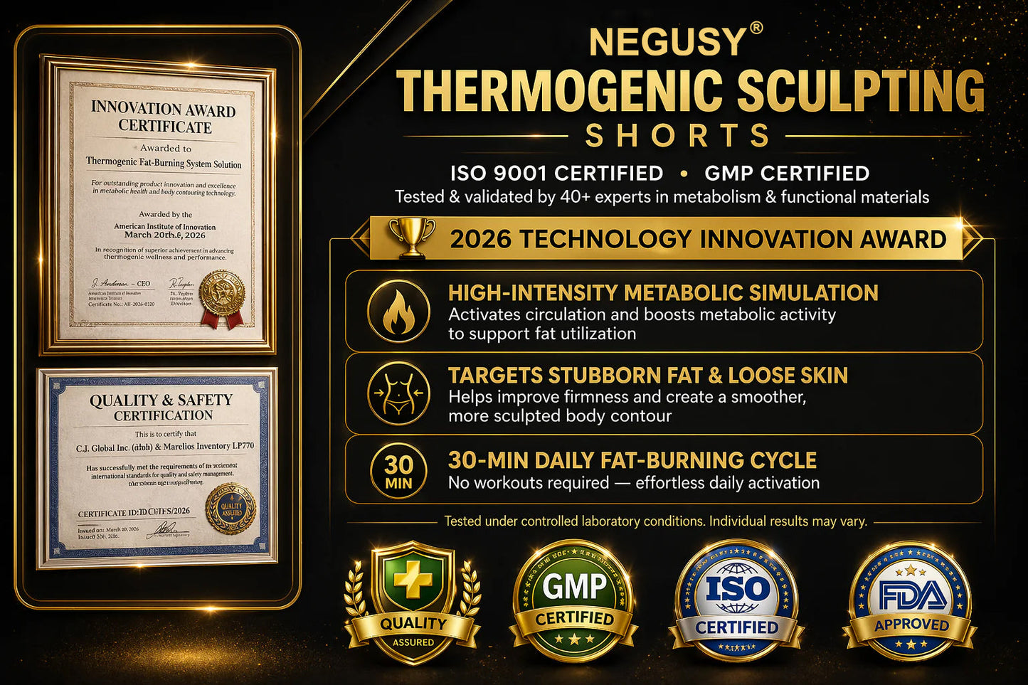 ✅ Official NEGUSY® Store | 2026 4-in-1 Moringa & Berberine Sculpting Shorts — Comfortable Tummy Control & All-Day Body Support