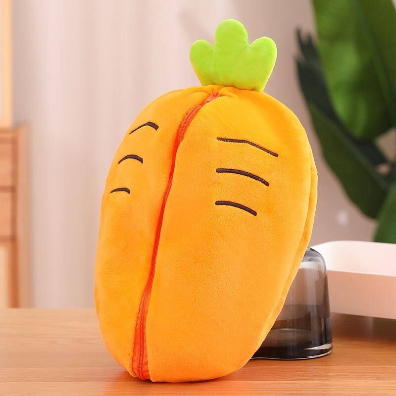 🐰Hide-and-Seek Reversible Bunny Plush (Strawberry🍓 & Carrot🥕 Edition)