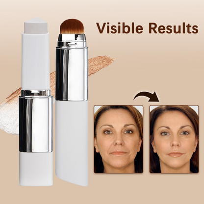 Skin-Like Dewy Foundation Stick No Shade Guessing • Adapts to Most Skin Tones • Non-Greasy, Buildable Coverage