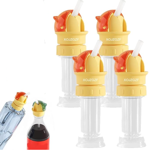 Universal Water Bottle Straw Cap: Turn ANY Bottle Into a Sippy Cup