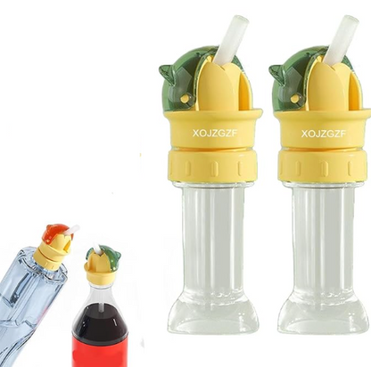 Universal Water Bottle Straw Cap: Turn ANY Bottle Into a Sippy Cup