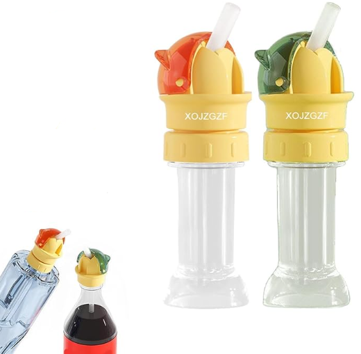 Universal Water Bottle Straw Cap: Turn ANY Bottle Into a Sippy Cup