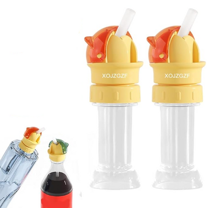 Universal Water Bottle Straw Cap: Turn ANY Bottle Into a Sippy Cup