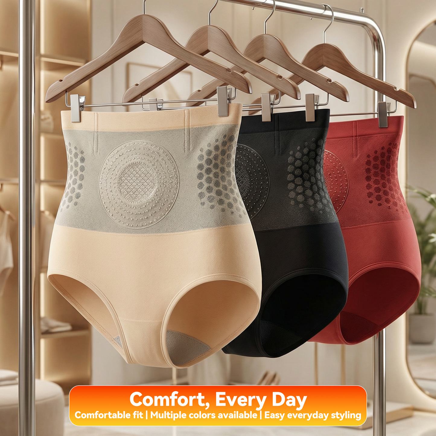 ✅ Official NEGUSY® Store | 2026 4-in-1 Moringa & Berberine Sculpting Shorts — Comfortable Tummy Control & All-Day Body Support