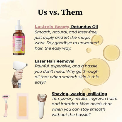 ✨ 50% OFF✨Natural Hair Removal Oil For Smooth, Radiant Skin | Cyperus Rotundus Oil
