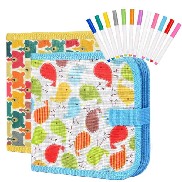 The Ultimate Reusable Kids Scribble Book | Mess-Free & Travel-Friendly🆙