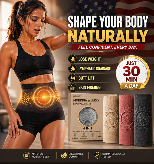 ✅ Official NEGUSY® Store | 2026 4-in-1 Moringa & Berberine Sculpting Shorts — Comfortable Tummy Control & All-Day Body Support