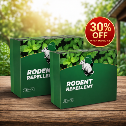 🌿 Natural Peppermint Rodent Repellent – 10 Pack, Half Price Today!