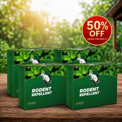 🌿 Natural Peppermint Rodent Repellent – 10 Pack, Half Price Today!