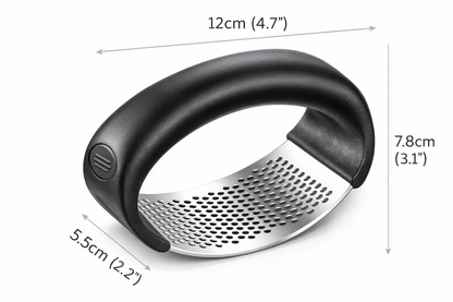 Premium Stainless Steel Multi-Purpose Garlic Press