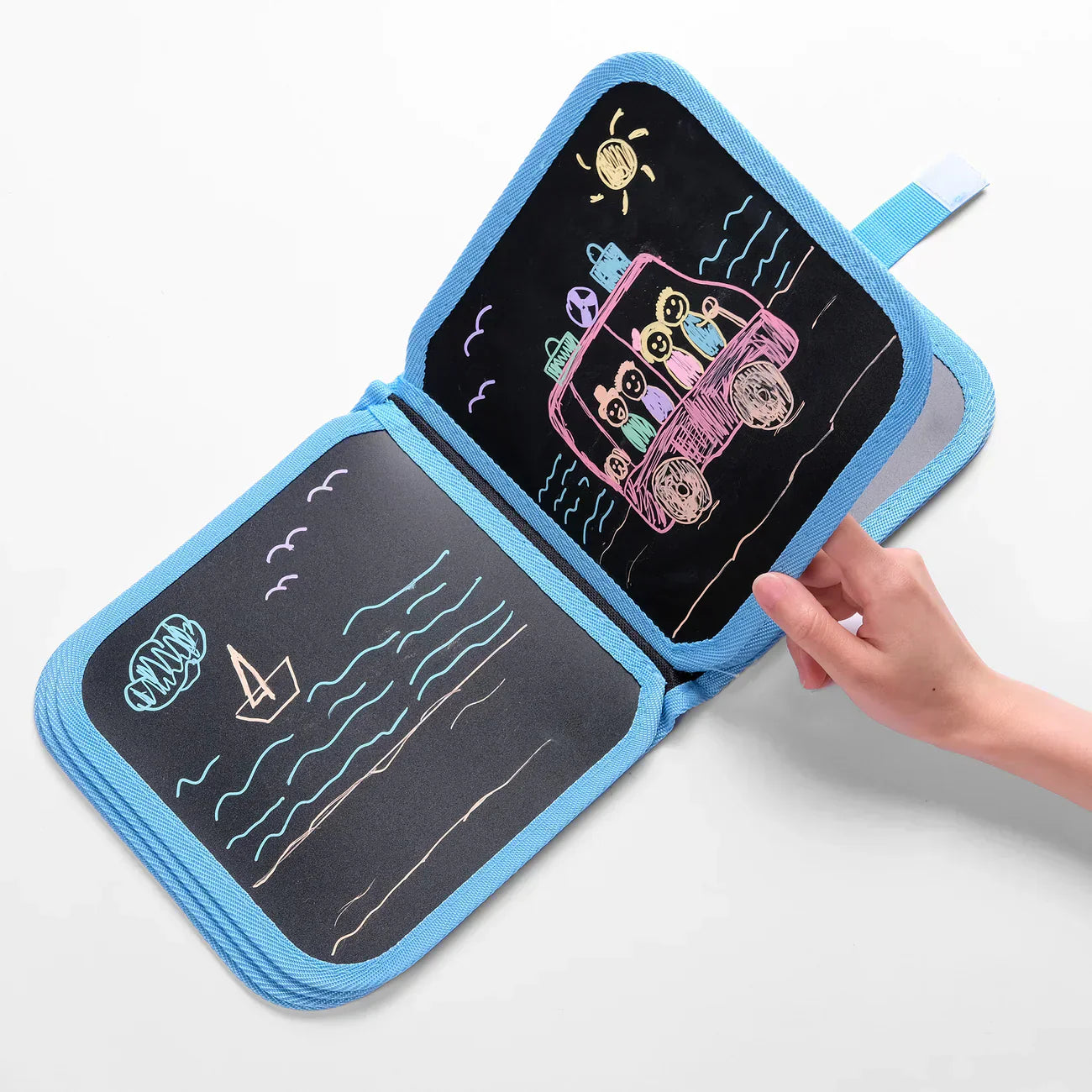 The Ultimate Reusable Kids Scribble Book | Mess-Free & Travel-Friendly🆙