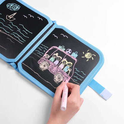 The Ultimate Reusable Kids Scribble Book | Mess-Free & Travel-Friendly🆙