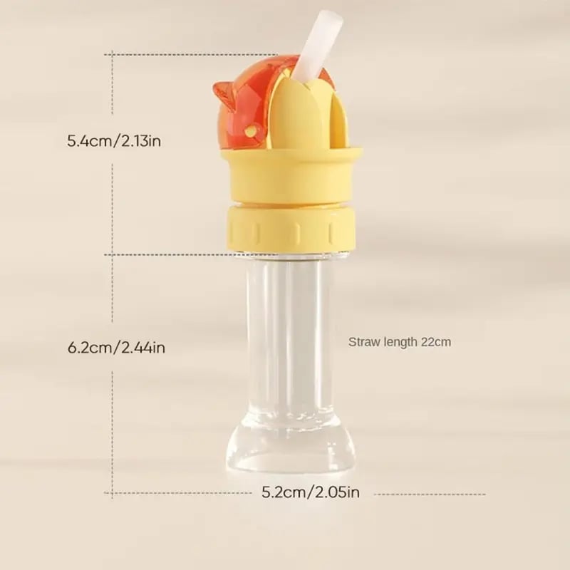 Universal Water Bottle Straw Cap: Turn ANY Bottle Into a Sippy Cup