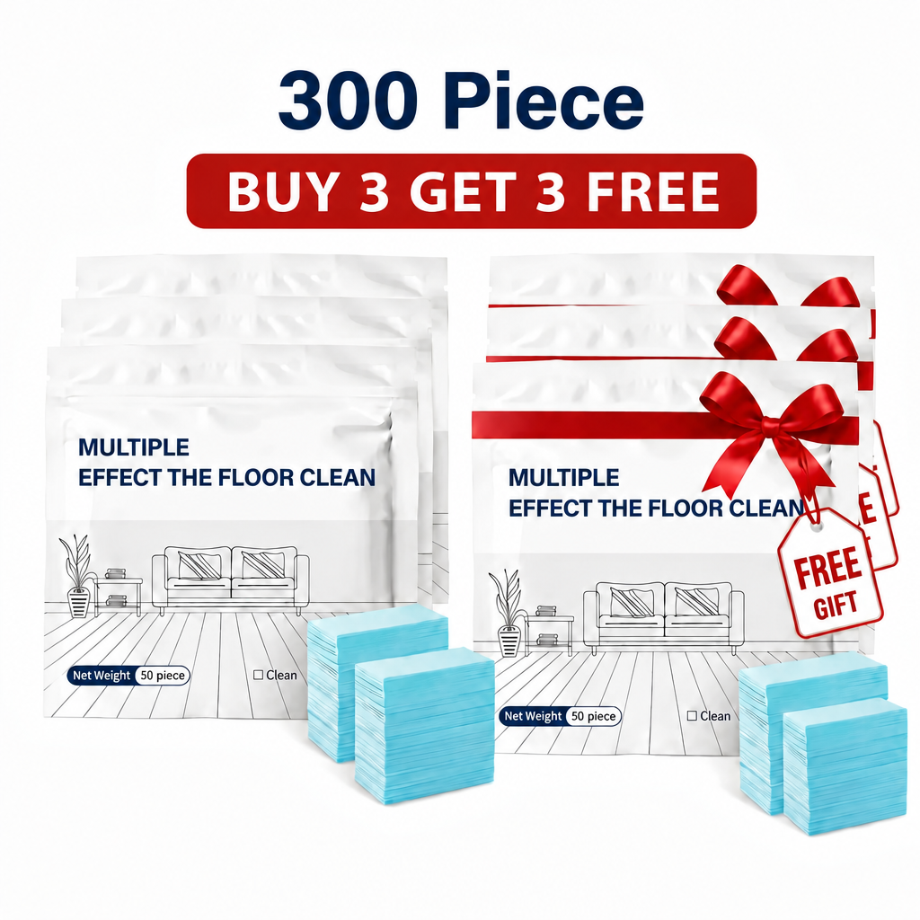 🔥Multi-Surface Floor Cleaning Tablets – Concentrated Cleaner for Hardwood, Tile, Laminate & More