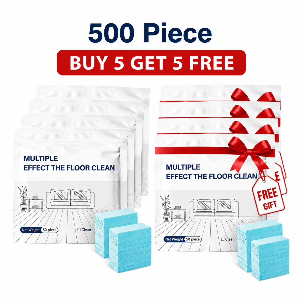 🔥Multi-Surface Floor Cleaning Tablets – Concentrated Cleaner for Hardwood, Tile, Laminate & More
