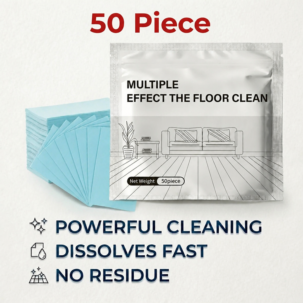 🔥Multi-Surface Floor Cleaning Tablets – Concentrated Cleaner for Hardwood, Tile, Laminate & More