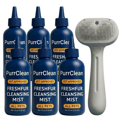 The PurrClean No-Rinse Coat Refresh System for Cats & Dogs🆙