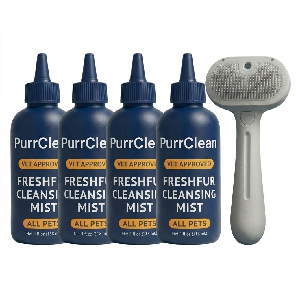 The PurrClean No-Rinse Coat Refresh System for Cats & Dogs🆙