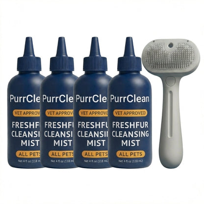 The PurrClean No-Rinse Coat Refresh System for Cats & Dogs🆙