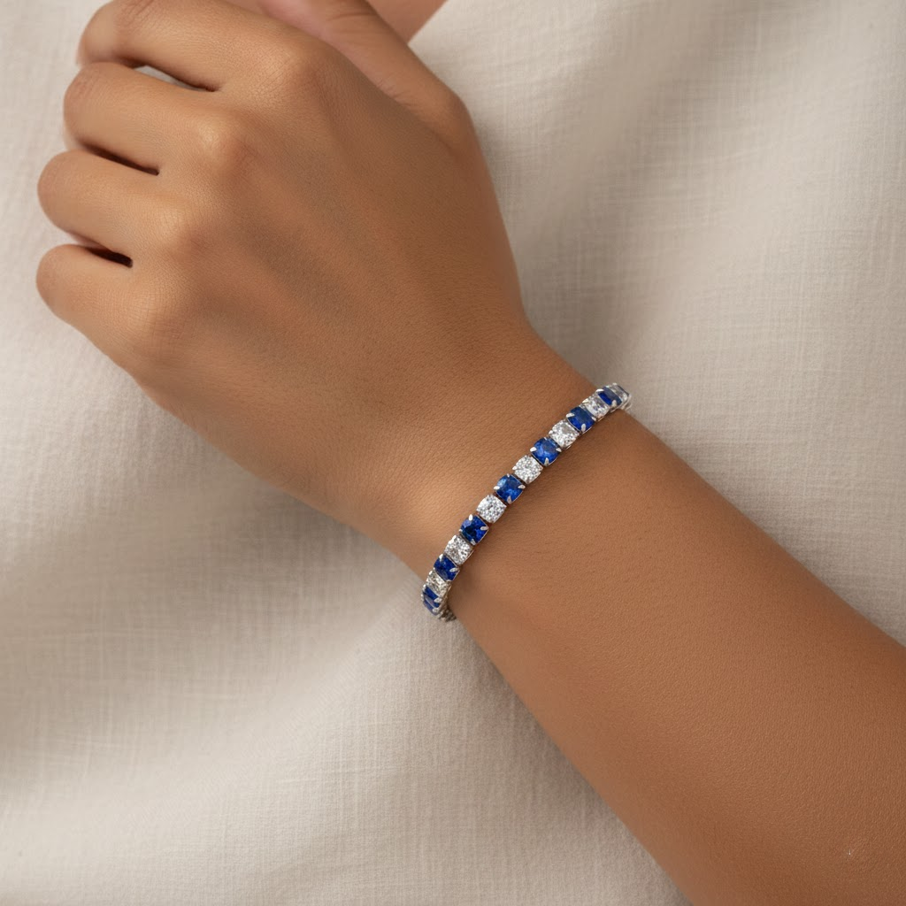 Premium Tennis Bracelet - Product Detail Page