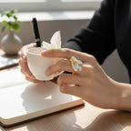 Enchanted Flora Sculptural Open Ring